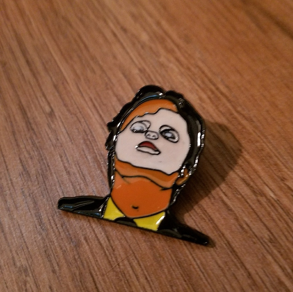 DWIGHT SHRUTE THE OFFICE ENAMEL PIN